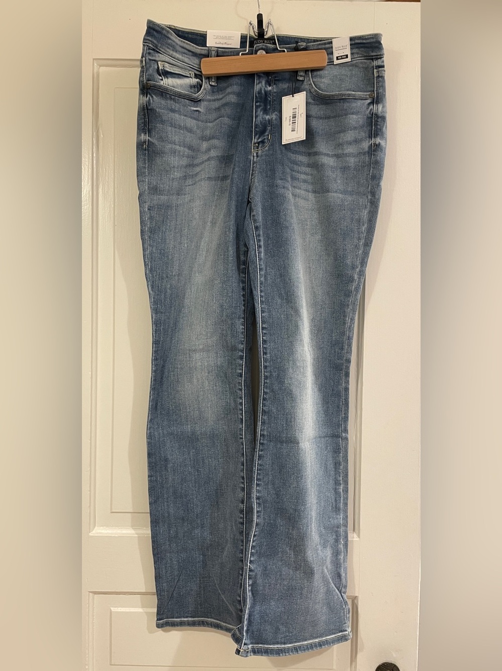 Judy Blue Mid-Blue Bootcut Jeans